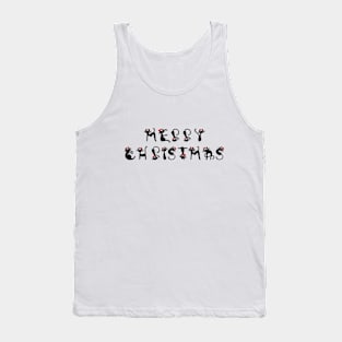 Merry Christmas Cat Tank Top